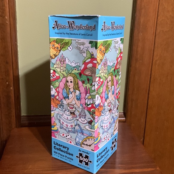 ALICE IN WONDERLAND - 500 PIECE PUZZLE & MINI POSTER 🆕 - Picture 2 of 10